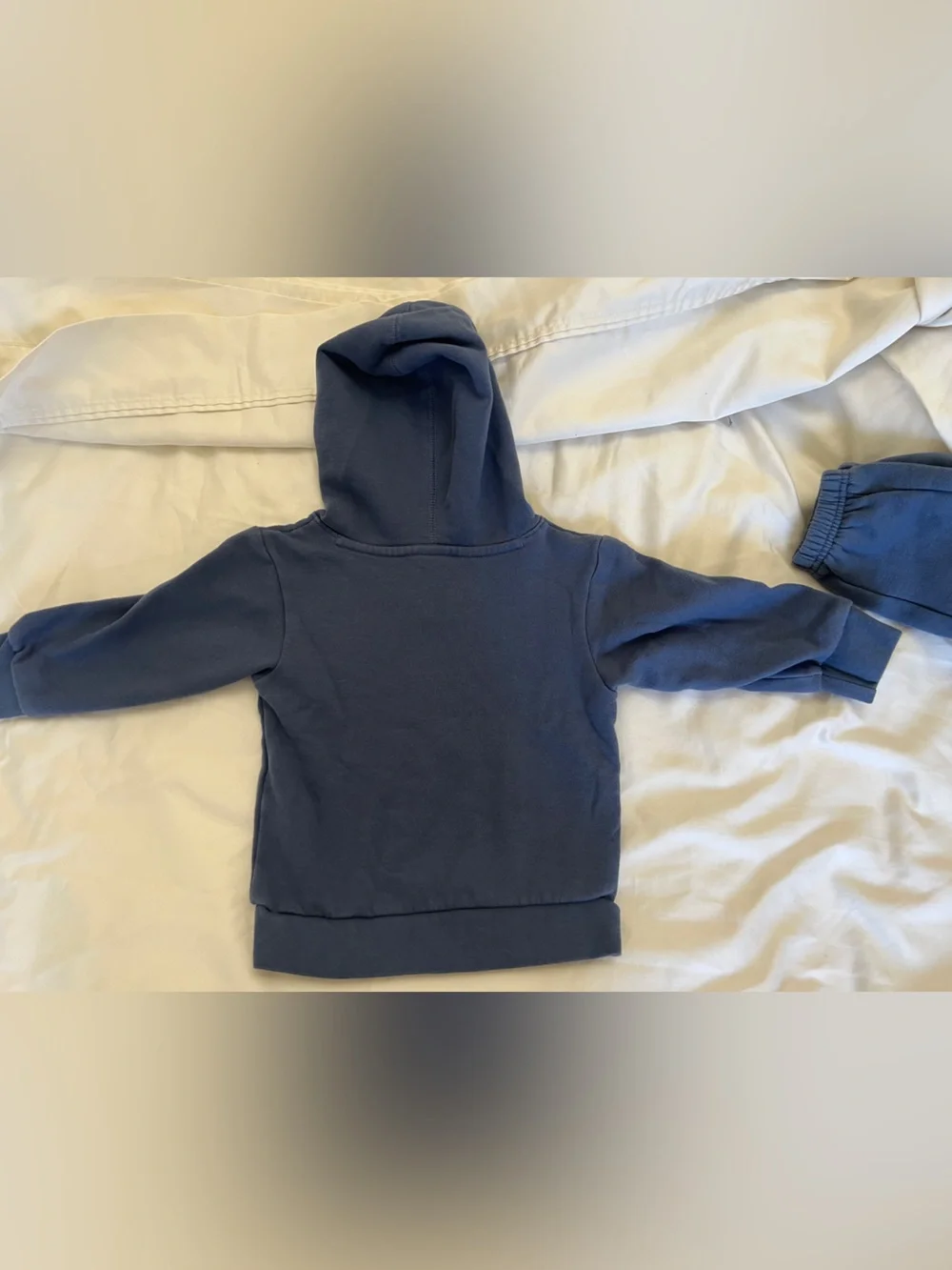 2T adidas Kids Navy Blue Hoodie & Joggers Set